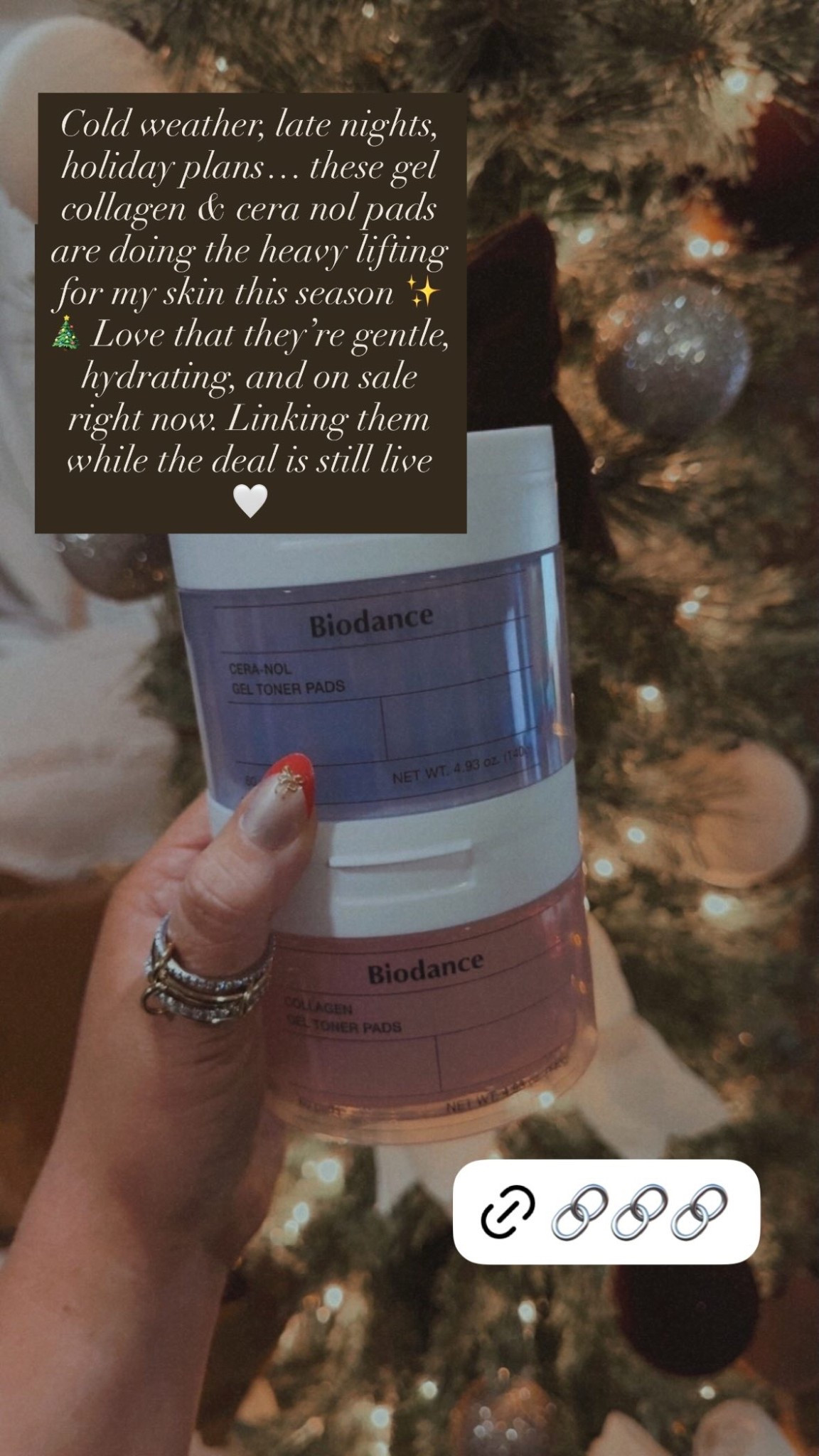 Cold weather, late nights, holiday plans… these gel collagen & cera nol pads are doing the heavy lifting for my skin this season ✨🎄 Love that they’re gentle, hydrating, and on sale right now. Linking them while the deal is still live 🤍 holiday self care | winter skincare routine | gift guide beauty | stocking stuffer ideas | skincare gifts | self care essentials | holiday skincare | under eye patches | gel collagen pads | soothing skincare | sensitive skin friendly | hydrating skincare | calming skincare | cera nol pads | skincare sale | giftable beauty | amazon beauty finds | winter skin essentials | cozy self care | at home spa | holiday beauty deals | skincare must haves | pamper night | last minute gift ideas | beauty gifts for her | skincare favorites | viral skincare | you know I don’t gatekeep the good finds

#LTKGiftGuide #LTKselfcare #LTKHoliday