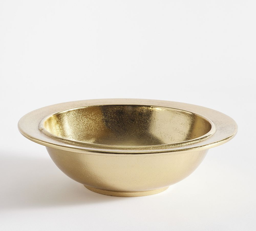 Rustic Metal Serving Bowl | Pottery Barn (US)