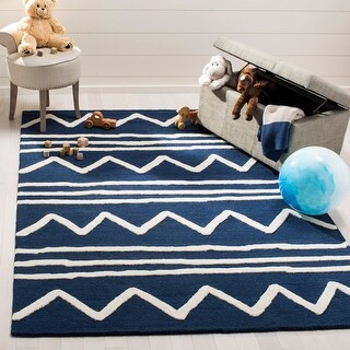 Safavieh Handmade Kids Samra Wool Rug | Bed Bath & Beyond