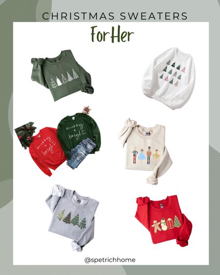 Cute Christmas shirts for women! #style #christmasoutfit #holiday #women #winter

#LTKHoliday #LTKSeasonal #LTKstyletip
