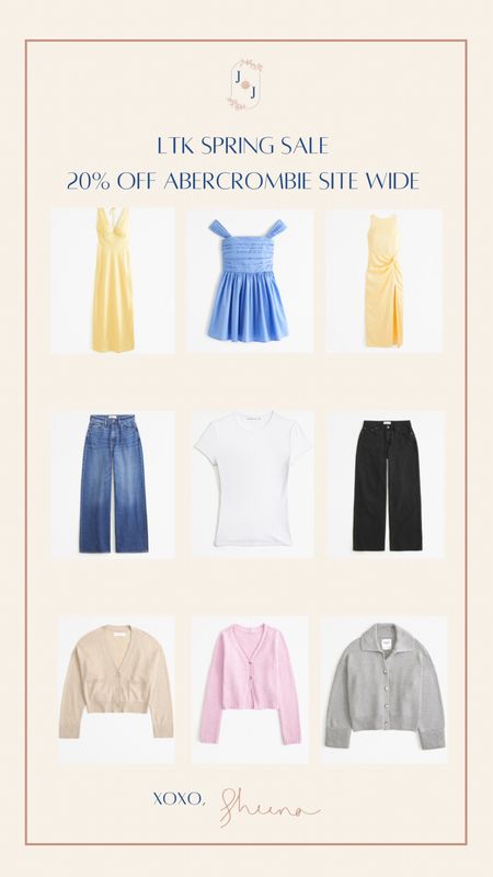 Spring trends but make it a mini capsule wardrobe! Something for every occasion. 

💛💛💛 yellow may be my favorite spring color this season 

#springdress #easterdress #vacayoutfits 

#LTKSpringSale #LTKtravel #LTKstyletip