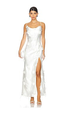ELLIATT Lunaria Maxi Dress in Ivory from Revolve.com | Revolve Clothing (Global)