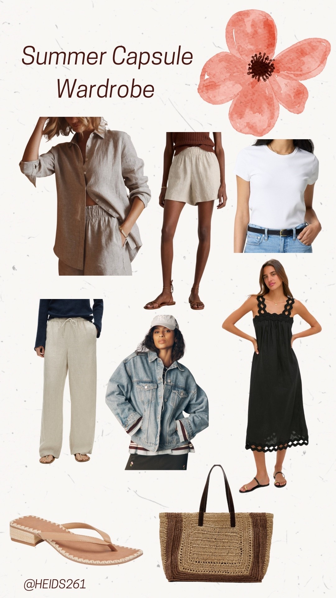 Summer Capsule Wardrobe ☀️

#LTKootd #LTKSeasonal #LTKgrwm