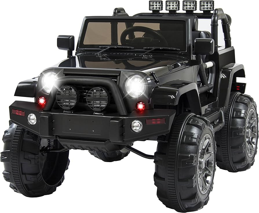 Best Choice Products Kids 12V Ride On Truck, Battery Powered Toy Car w/Spring Suspension, Remote Con | Amazon (US)