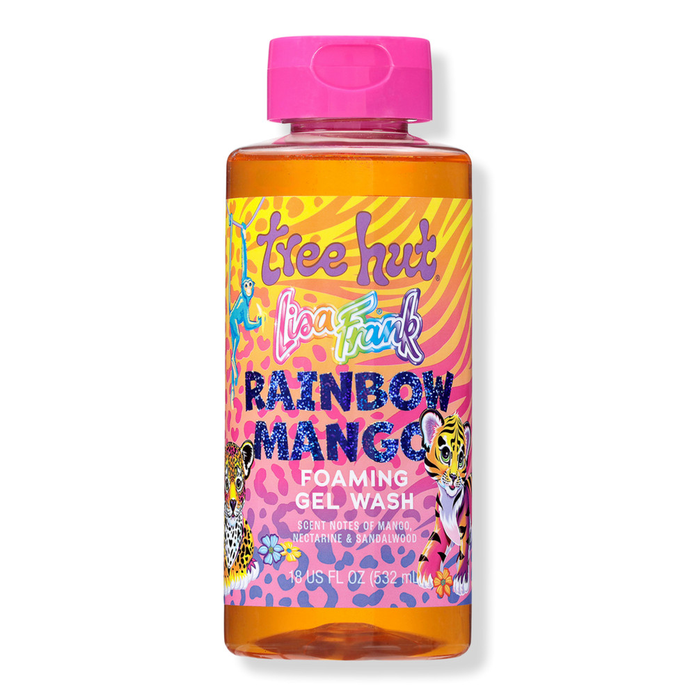 Tree Hut x Lisa Frank Rainbow Mango Foaming Gel Wash | Ulta