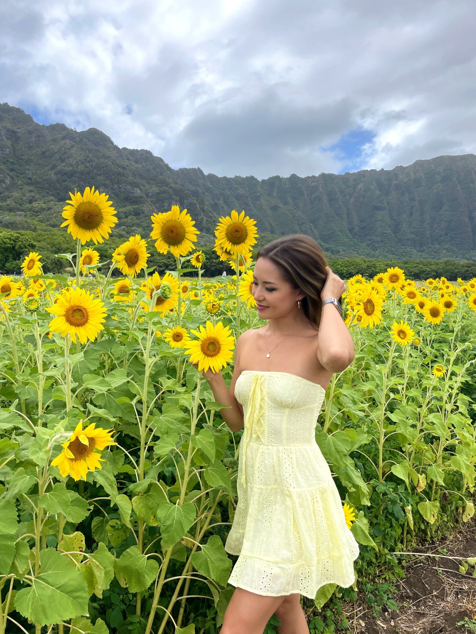 Perfect dress for summer :) size XS #ltkunder100 yellow dress, mini dress, strapless dress, summer dress

#LTKootd
