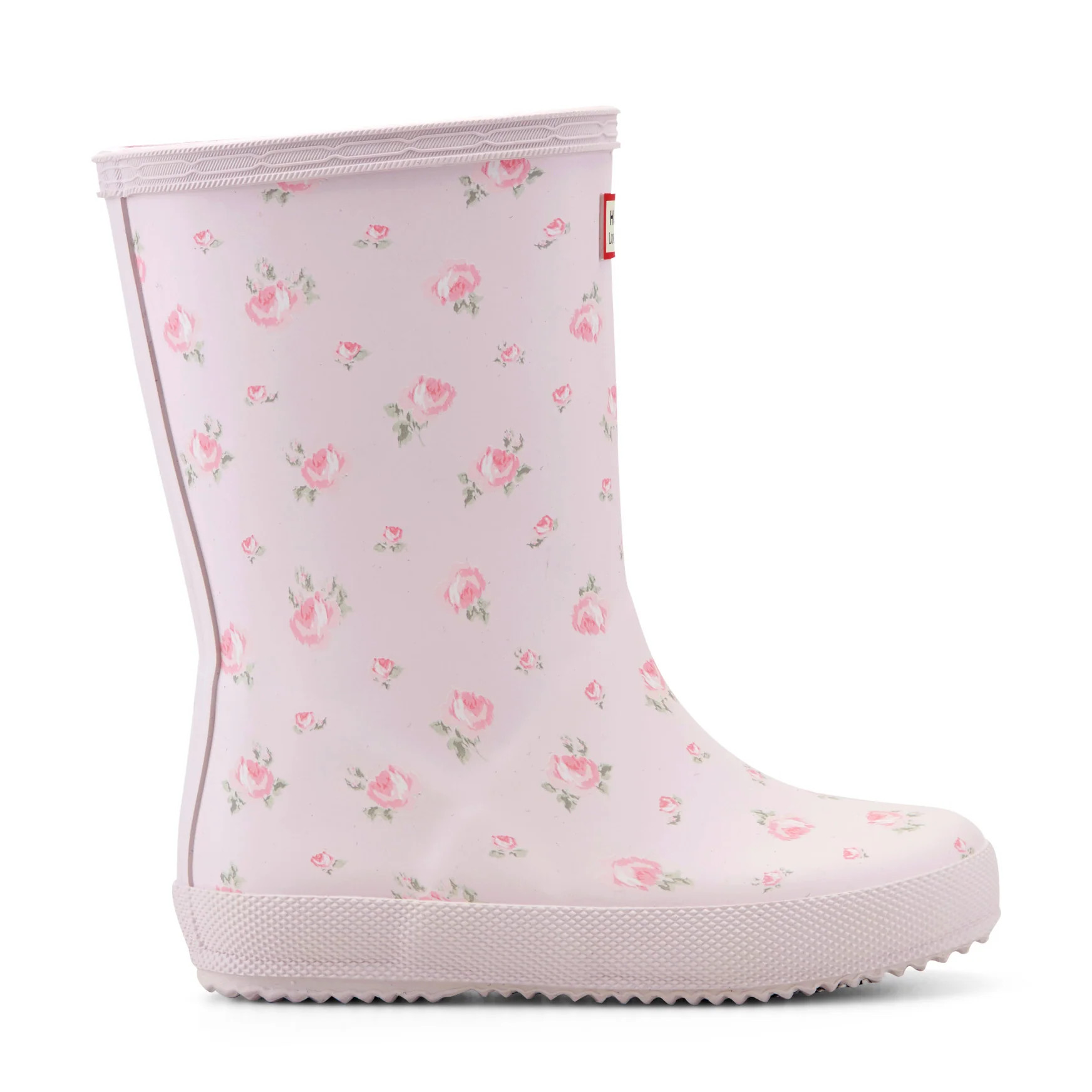 Hunter X LoveShackFancy Kids’ First Classic Blooming Heirloom  Rain Boots - Ditsy Pink Floral P... | Hunter Boots