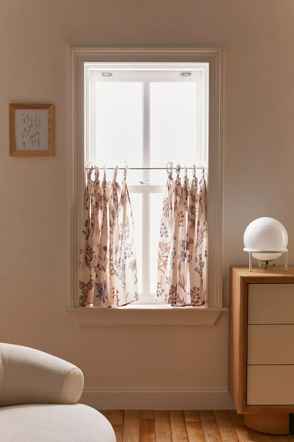 Printed Café Curtain - Set Of 2 | Urban Outfitters (US and RoW)