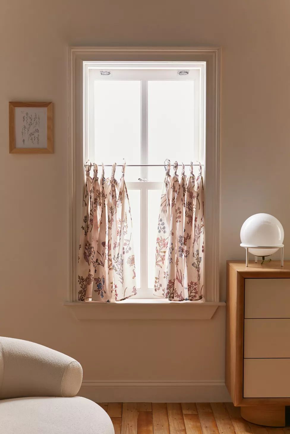 Printed Café Curtain | Urban Outfitters (US and RoW)