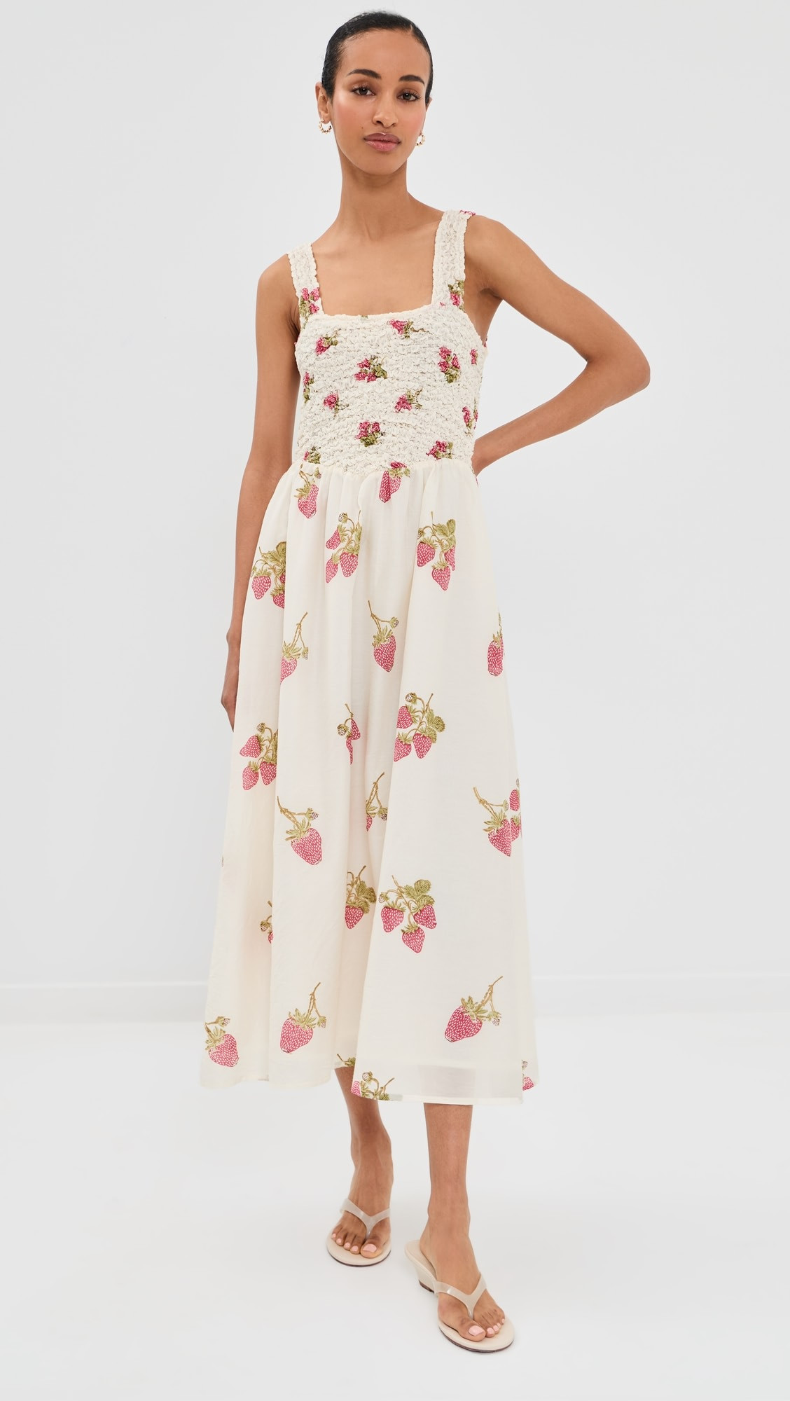 Kay Strawberry Dot Dress | Shopbop