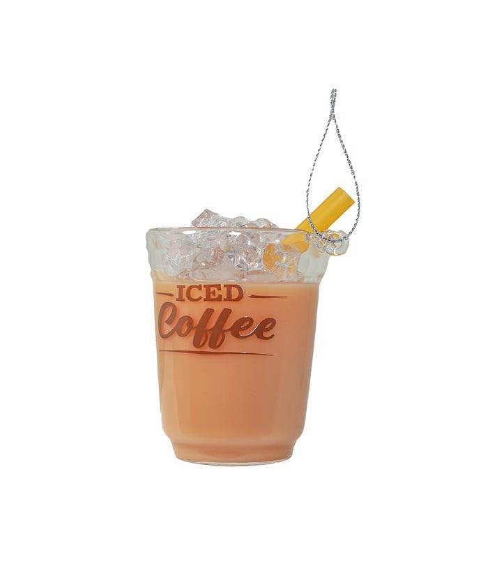 The Bridge Collection Iced Coffee Glass Ornament - Realistic Coffee Drink Christmas Tree Decorati... | Amazon (US)