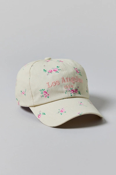 Los Angeles Floral Baseball Hat | Urban Outfitters (US and RoW)