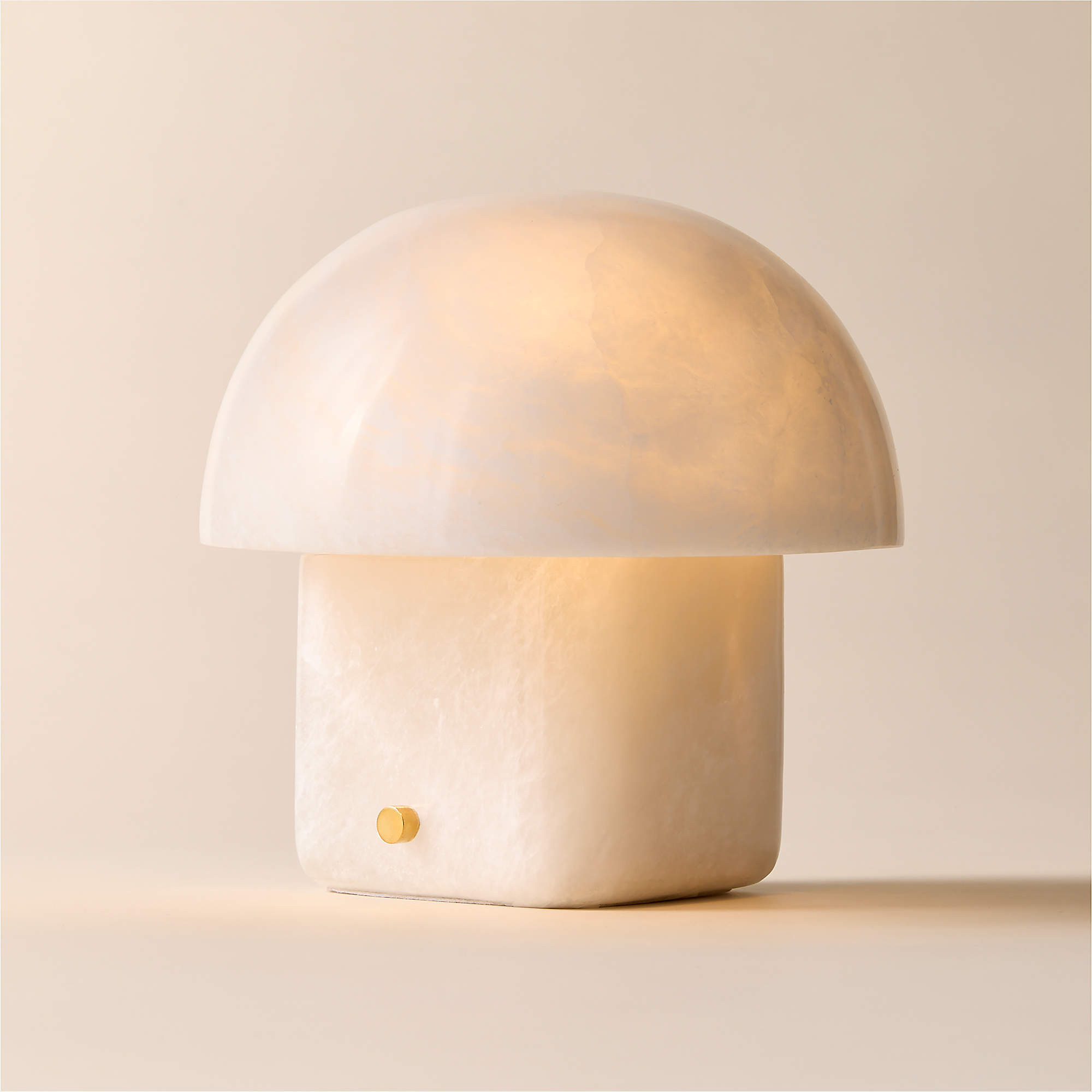 Evora Alabaster Table Lamp + Reviews | CB2 | CB2