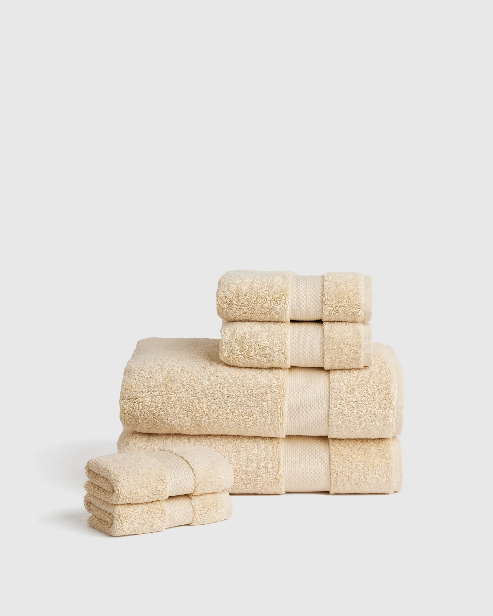 Turkish Ultra Plush Bath Towel Bundle in Linen | Quince