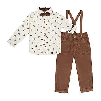 new!Little Lad Baby Boys 2-pc. Pant Set | JCPenney