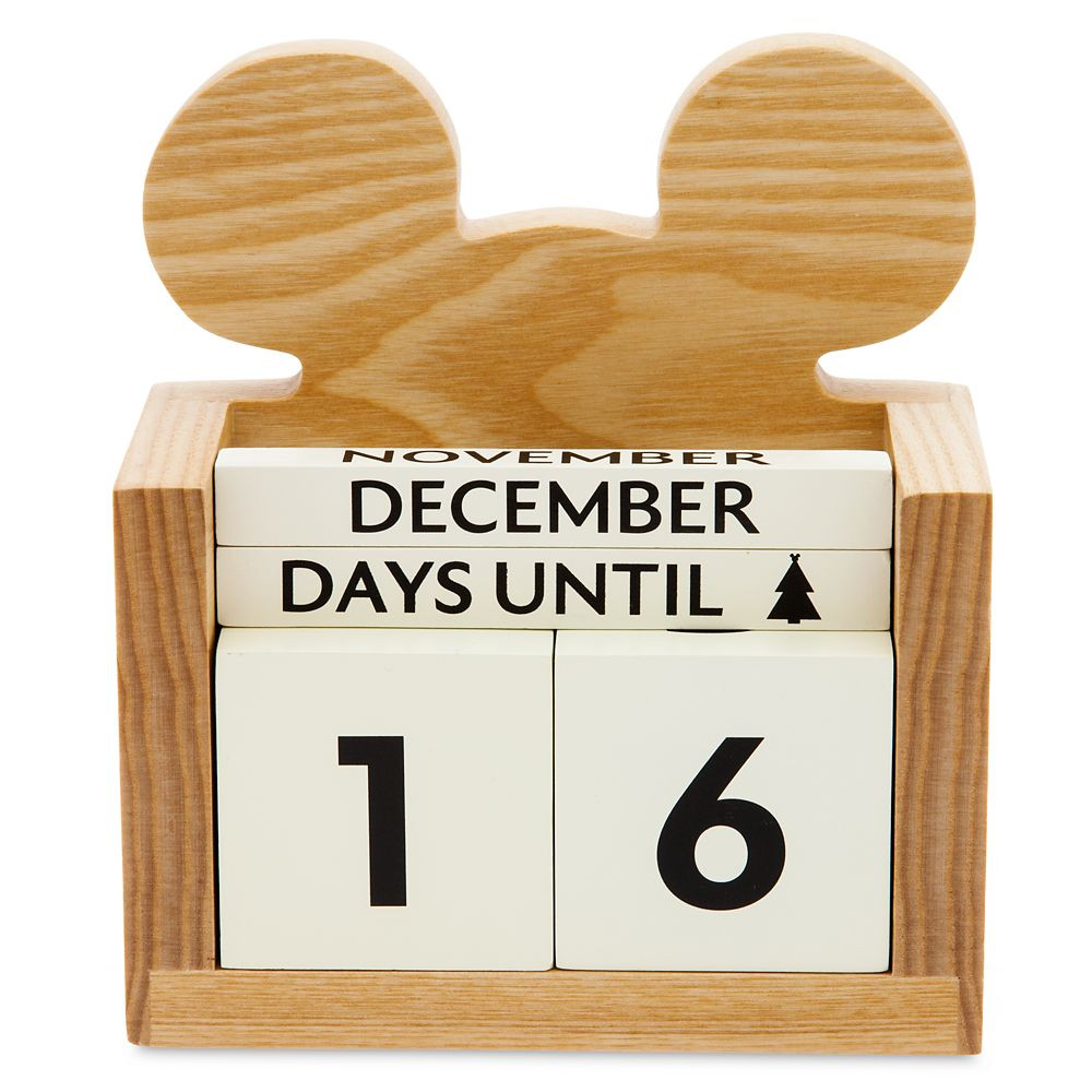 Mickey Mouse Icon Countdown Calendar | Disney Store