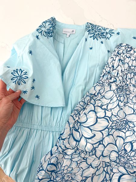 Blue and white 💙🤍 #summer #embroidered #maxiskirt #cartolina 

#LTKstyletip #LTKSeasonal