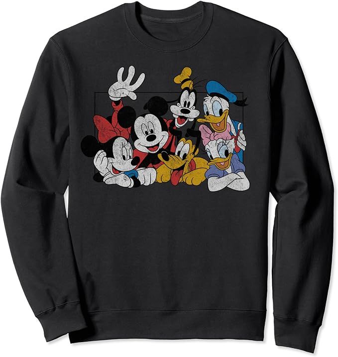 Disney Mickey and the Gang Sweatshirt Sweatshirt | Amazon (US)