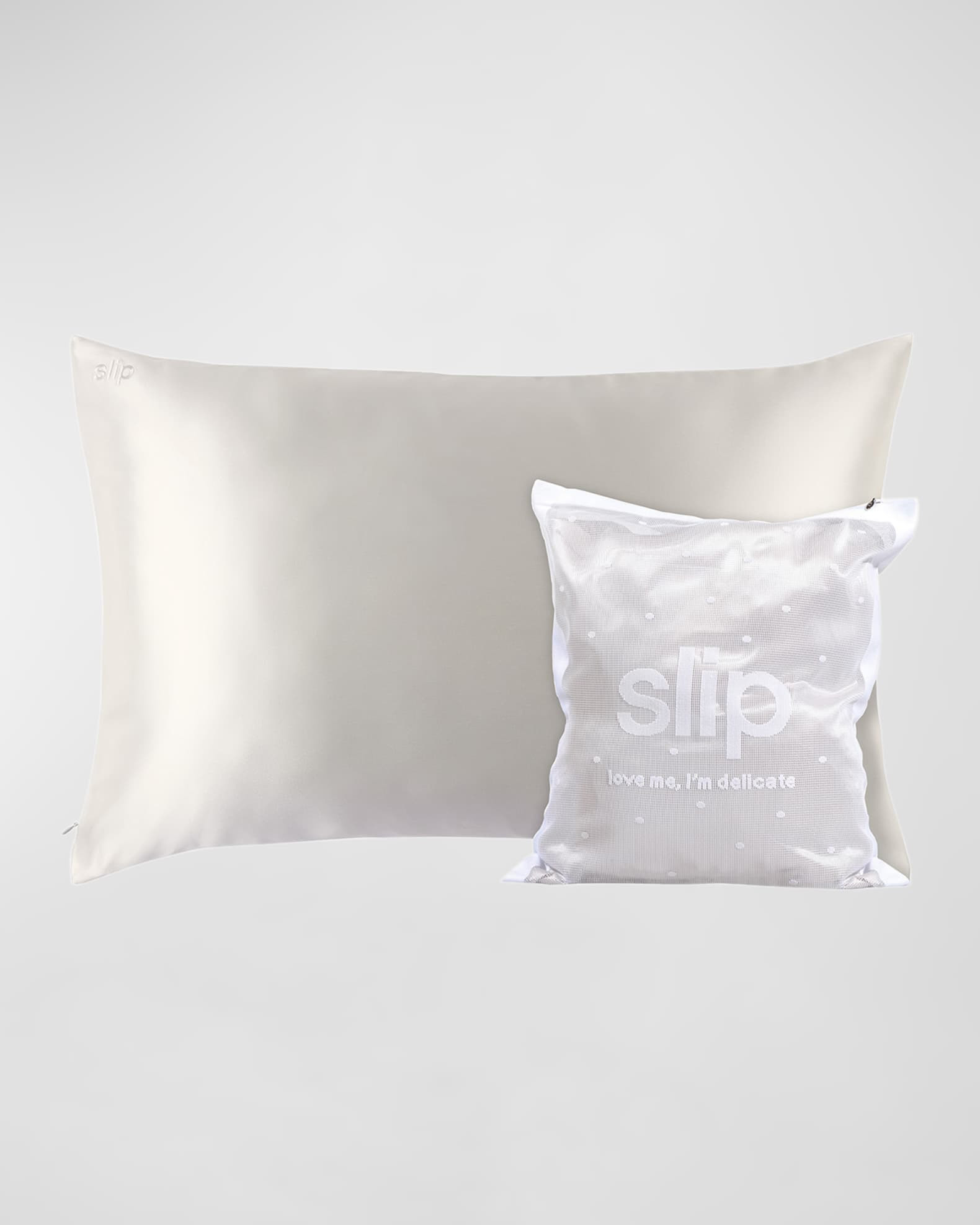 Slip Love Me I'm Delicate Pillowcase Set | Neiman Marcus