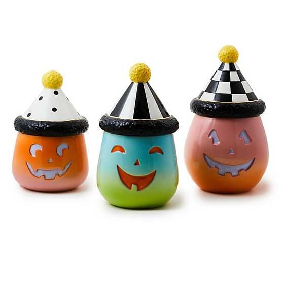 Trick or Treat Canisters, Set of 3 | MacKenzie-Childs