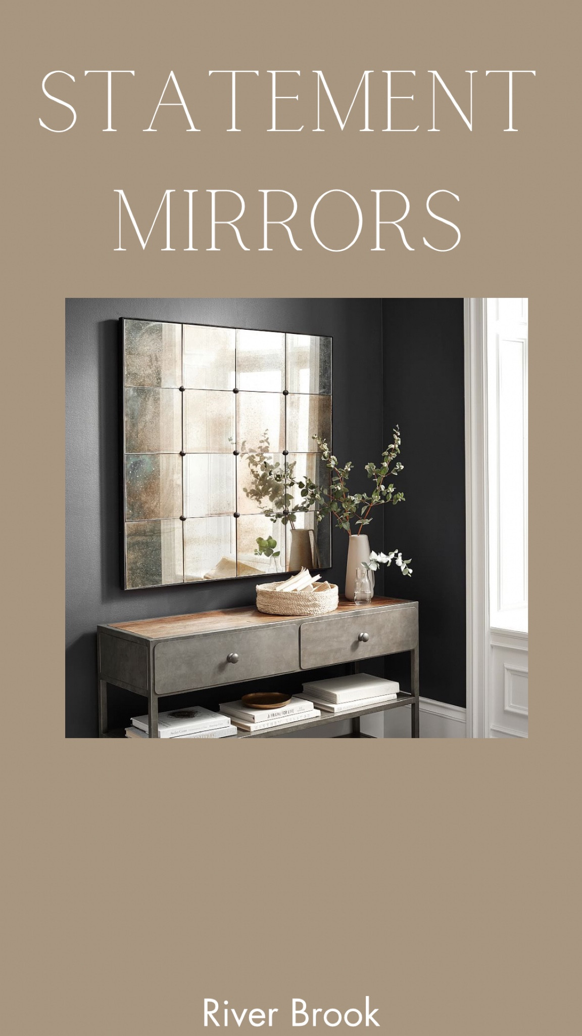 Statement mirrors to last a lifetime! Perfect for every space  

#LTKhome