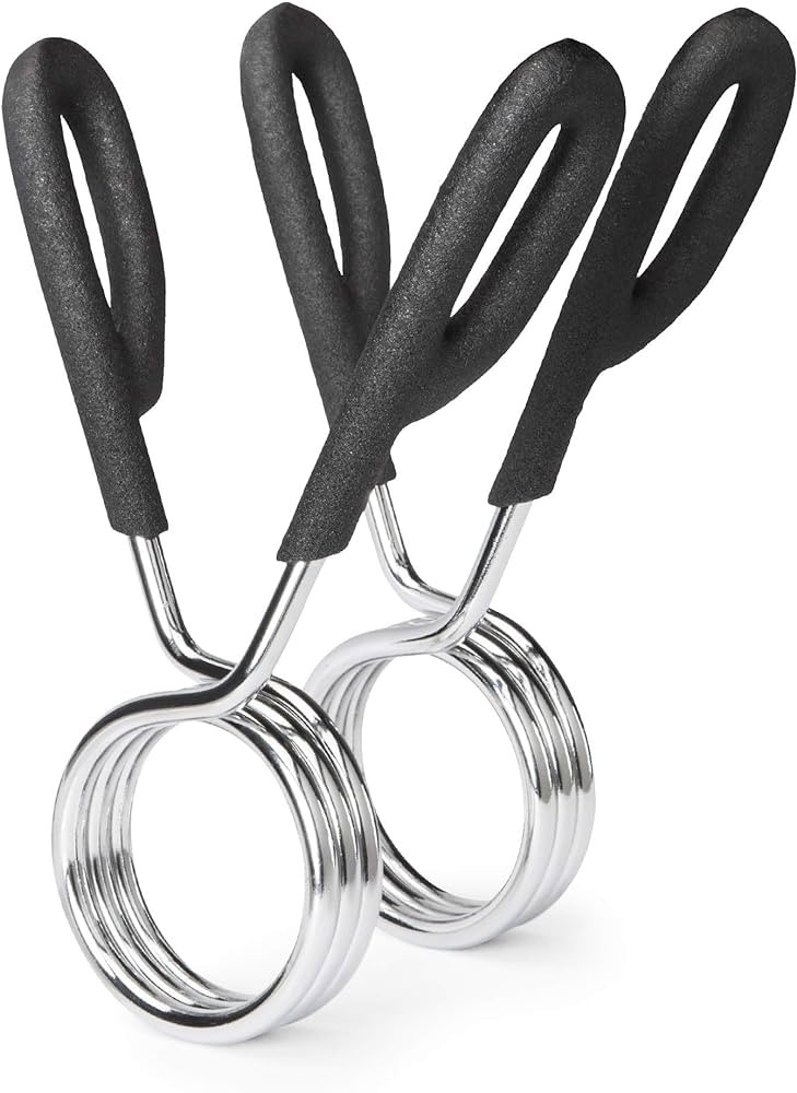 Marcy Weightlifting Accessory Spring Clip Collars for Weight Bar and Dumbbell Handles, Sold in Pa... | Amazon (US)
