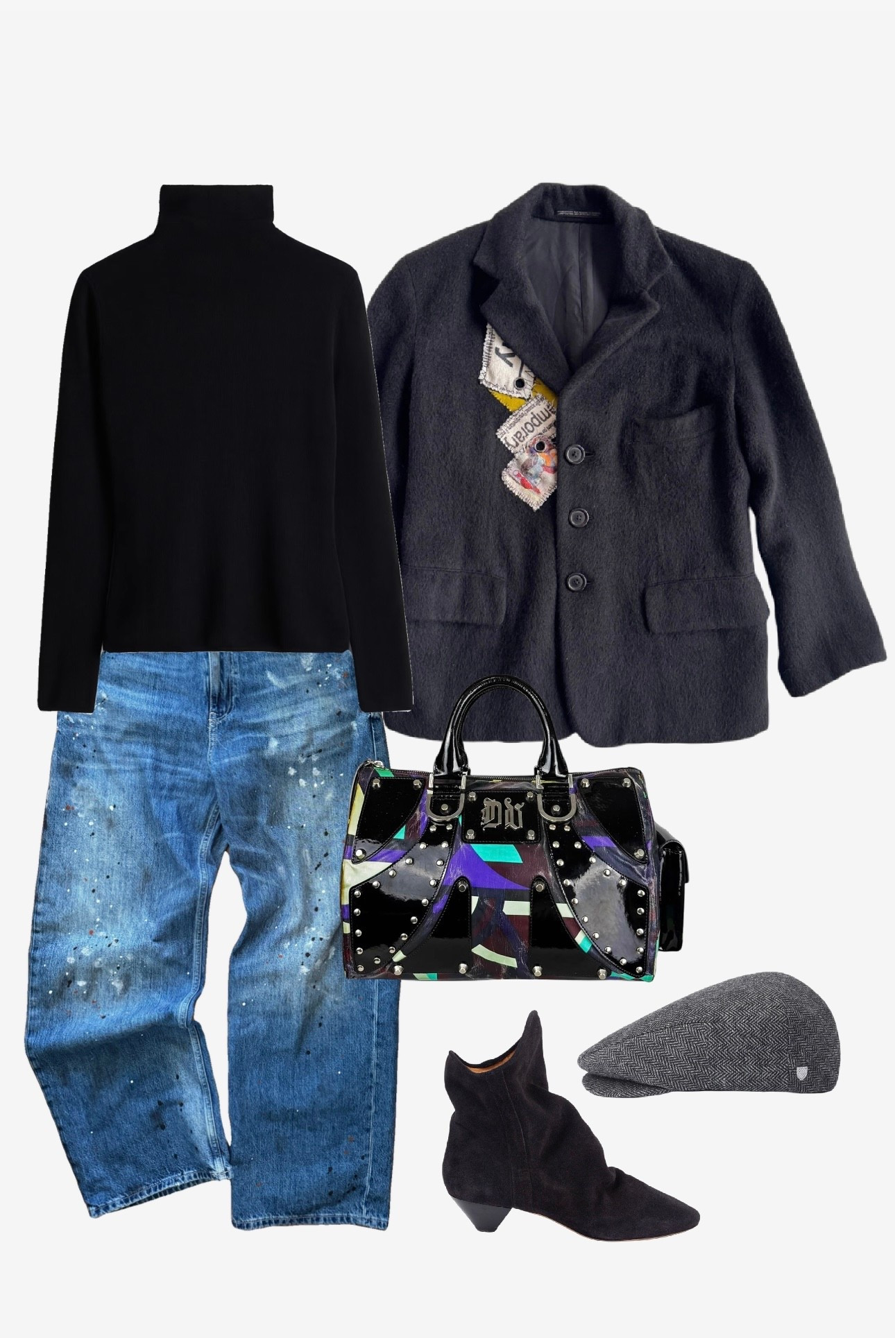 Blazer and bag are vintage  

#LTKSeasonal #LTKootd #LTKOver40