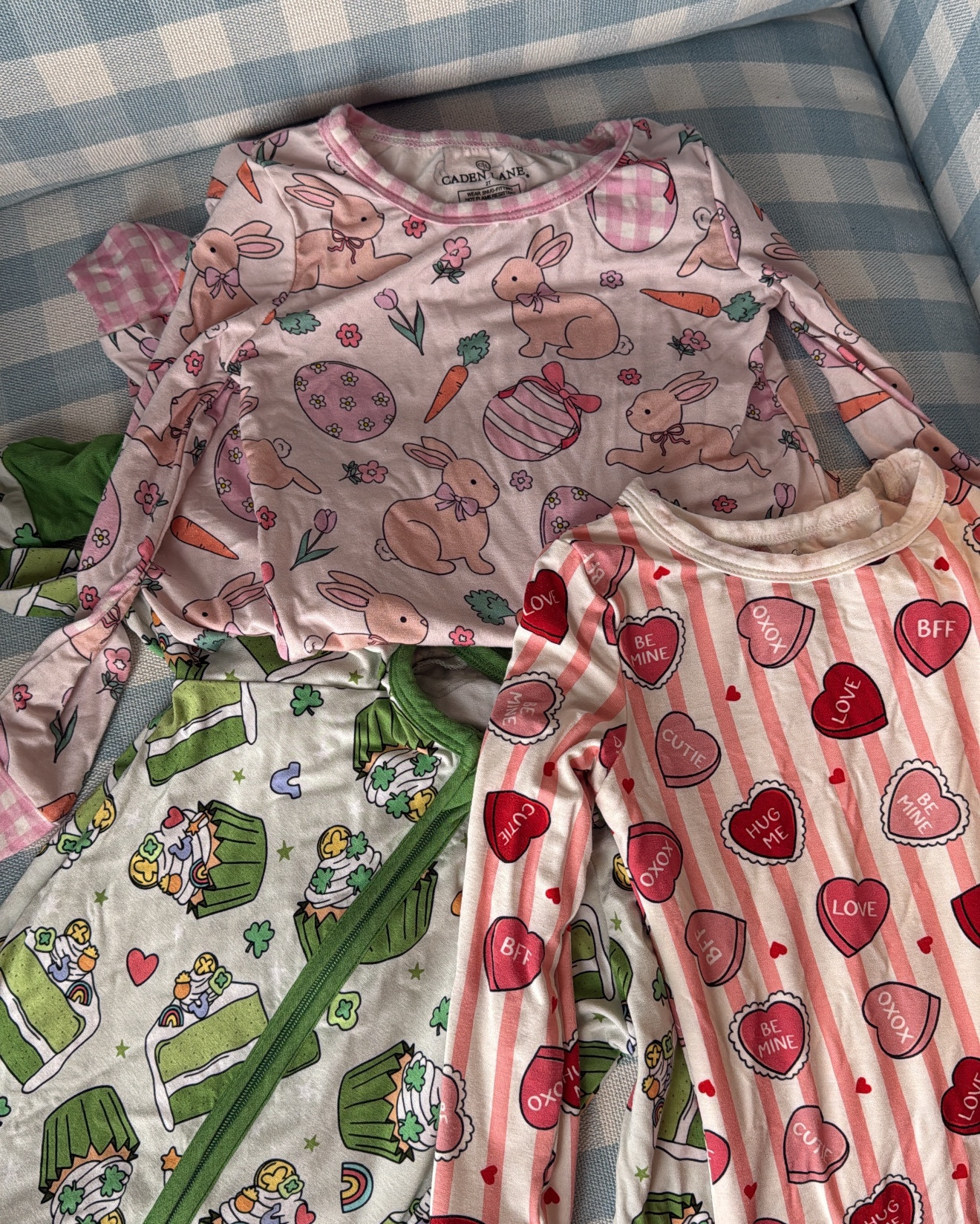 the perfect holiday pjs for your littles! + obsessing over the matching mommy and me gingham 😭🥹 

#LTKBaby #LTKKids #LTKValentine