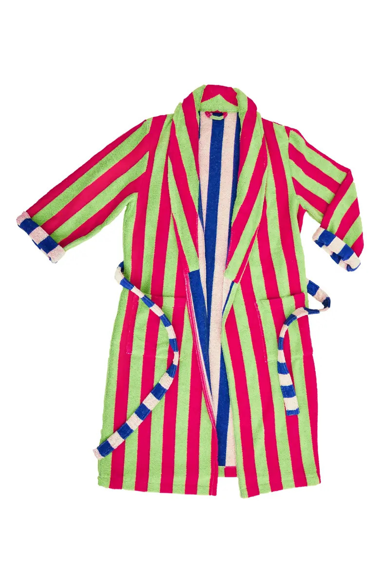 Dusen Dusen Stripe Terry Bathrobe | Nordstrom | Nordstrom