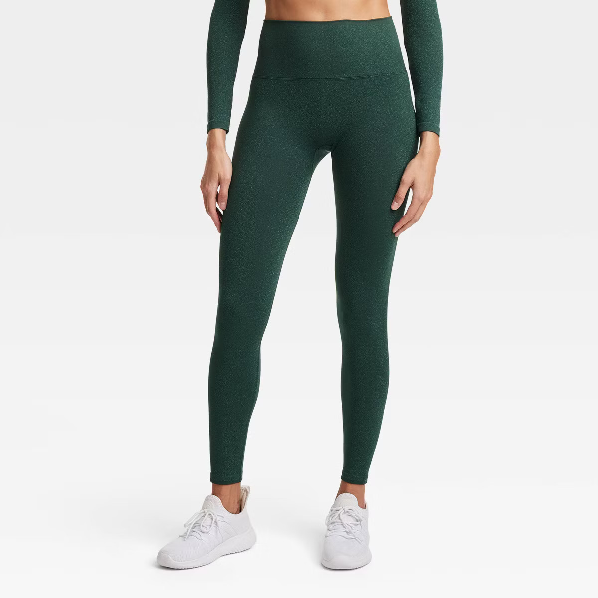 Women's Lurex Seamless High-Rise Leggings - All In Motion™ | Target