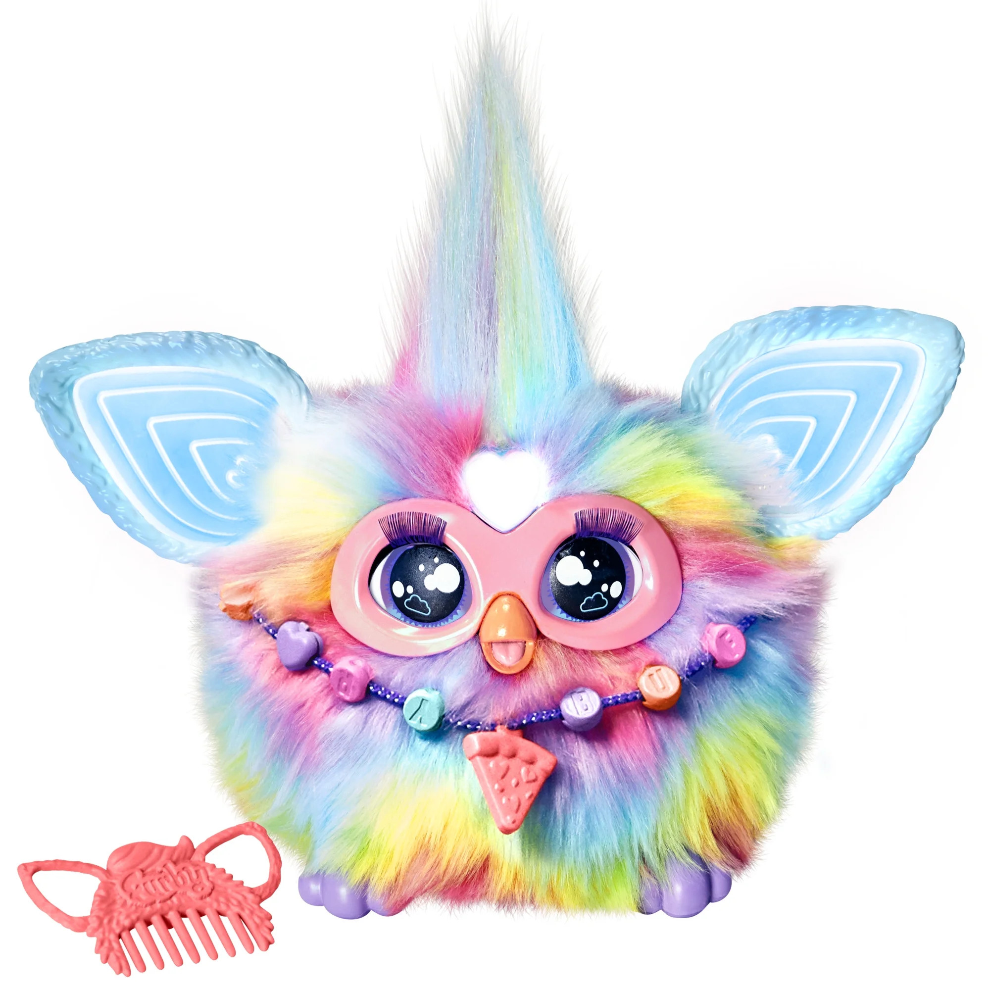 Furby Tie Dye Plush Toy, Voice Activated, 15 Fashion Accessories, Electronic Interactive Pets, Ch... | Walmart (US)