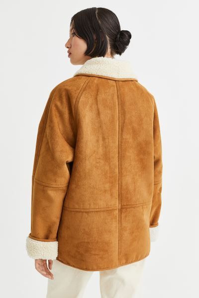 Teddy-lined jacket | H&M (UK, MY, IN, SG, PH, TW, HK)