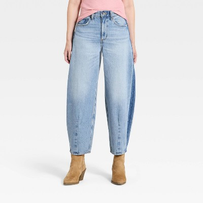 Women's Roadrunner High-Rise Easy Barrel Jeans - Universal Thread™ Blue 6 | Target
