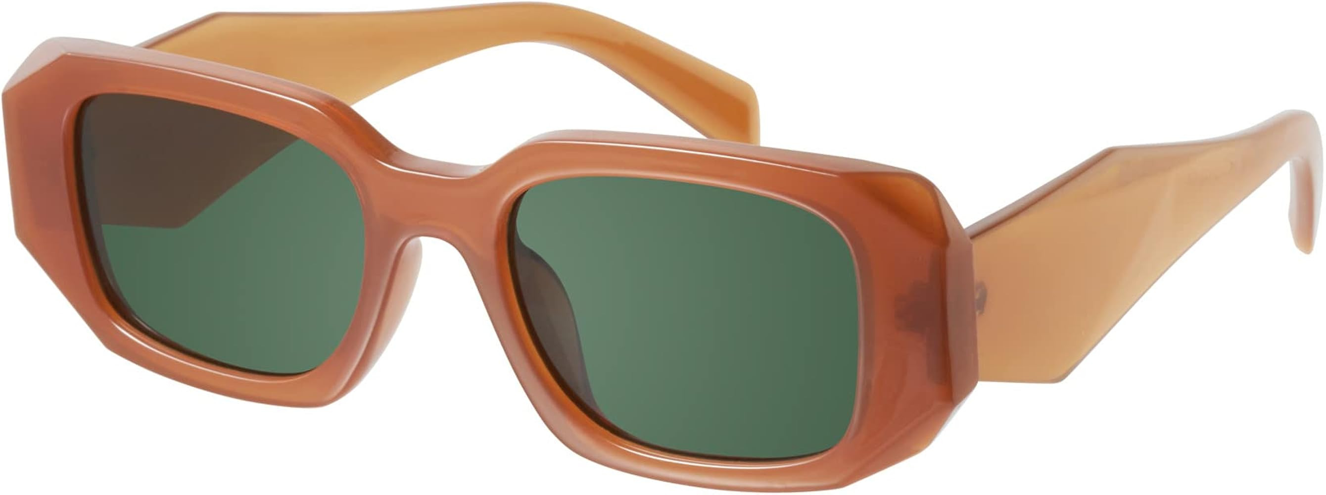 Mosanana Trendy Rectangle Sunglasses for Women Men-Goulding | Amazon (US)
