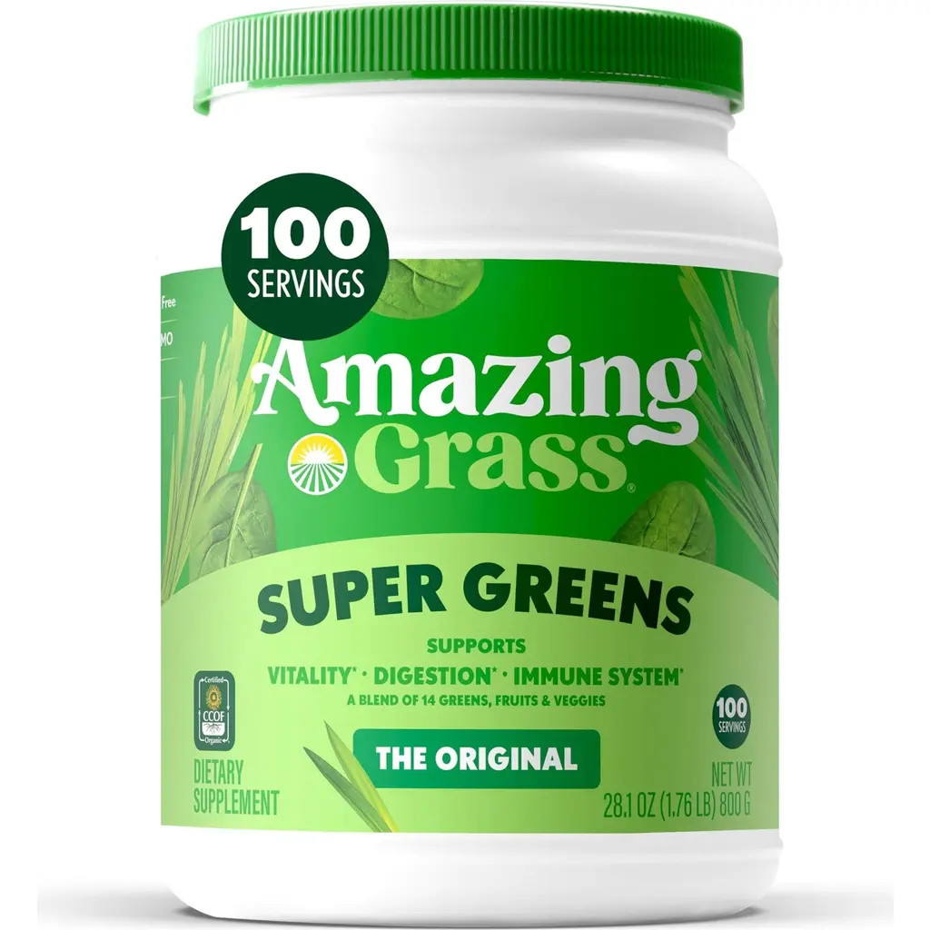 Amazing Grass Greens Blend Superfood Powder Original 1.76 lb in None at Nordstrom | Nordstrom