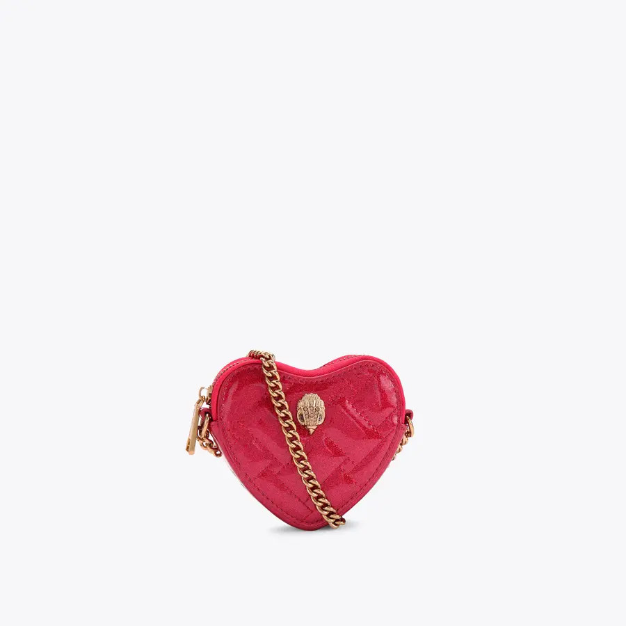 micro heart cross body bag | Kurt Geiger US