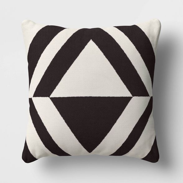 Square Chenille Diamond Patterned Throw Pillow​ - Project 62™ | Target