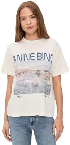 ANINE BING Women's Cade Wildflowers Tee | Amazon (US)