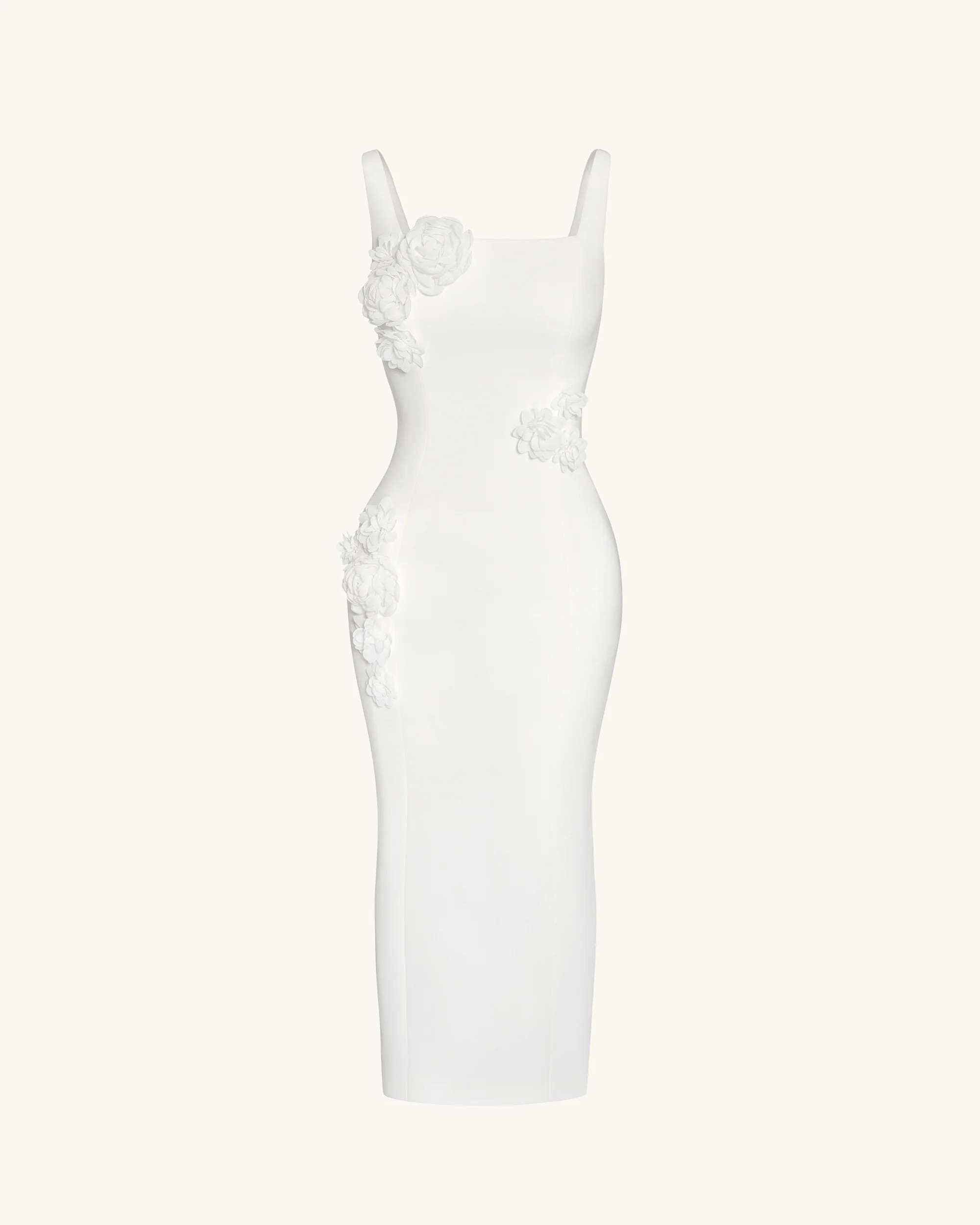 Garden Grace Sheath Dress - White | JW PEI US