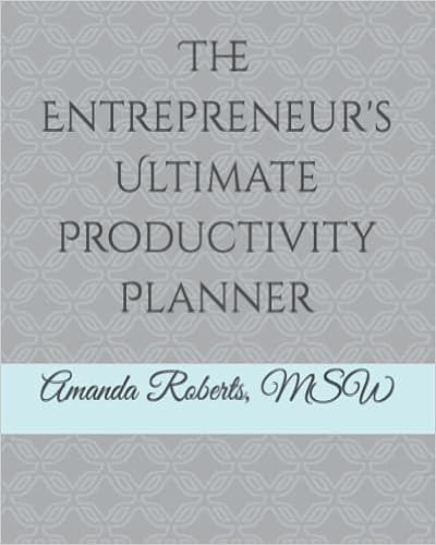 The Entrepreneur's Ultimate Productivity Planner    Paperback – November 7, 2021 | Amazon (US)