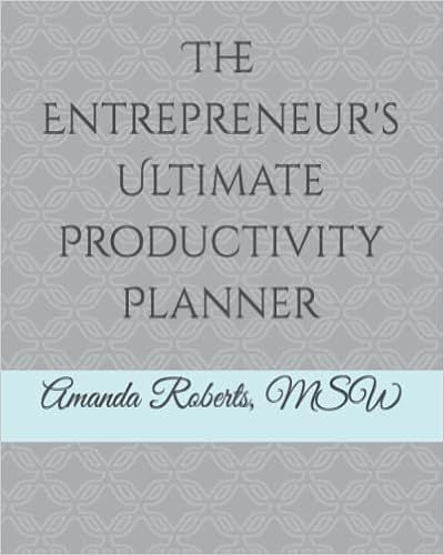 The Entrepreneur's Ultimate Productivity Planner    Paperback – November 7, 2021 | Amazon (US)
