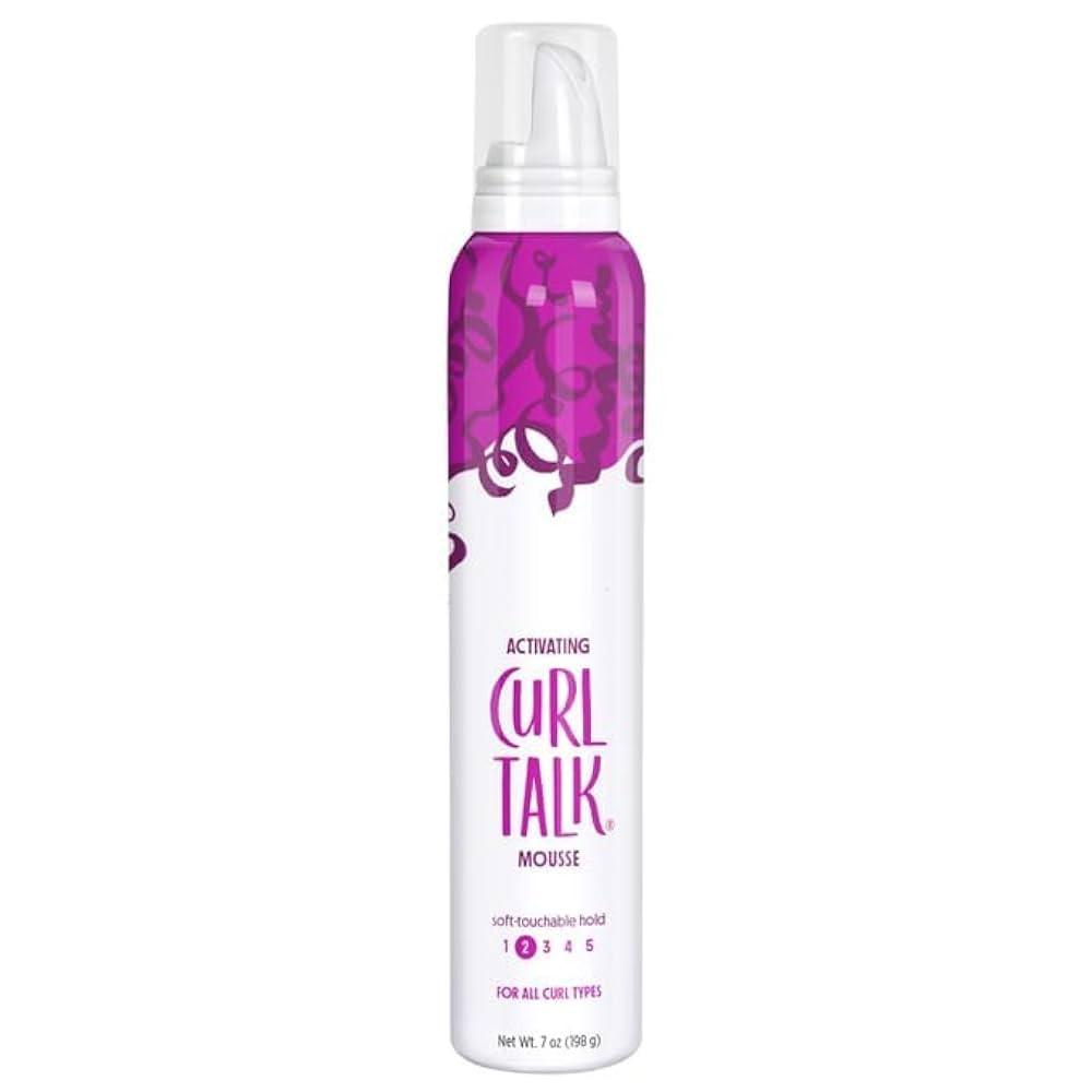 Curl Talk Ṅöẗ Ÿöüṛ Ṁöẗḧëṛ Curl Activating Hair Mousse for Lightweight Hold an... | Amazon (US)