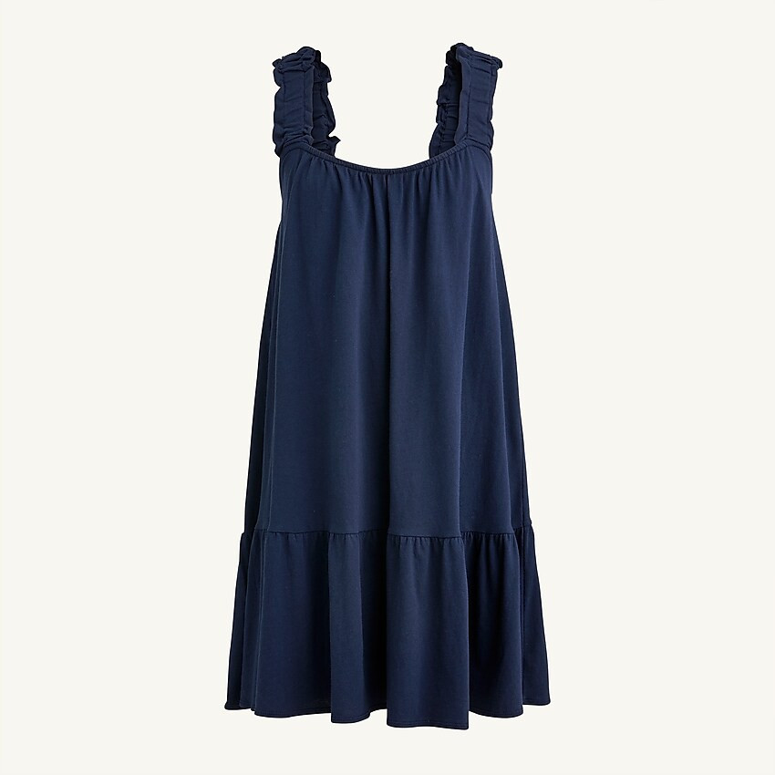 Broken-in jersey knit mini dress | J. Crew US