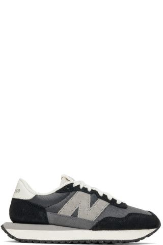 Black & Gray 237v1 Sneakers | SSENSE