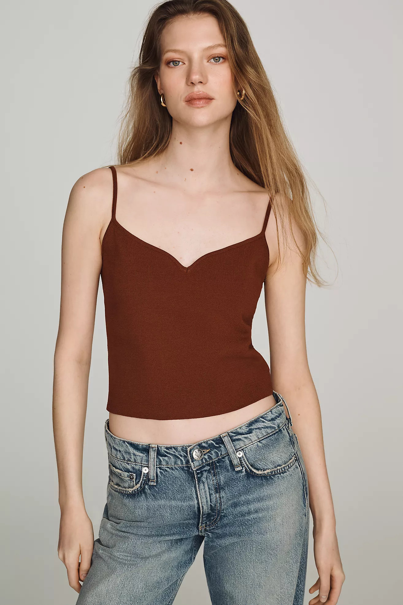 Maeve Sweetheart Tank | Anthropologie (US)