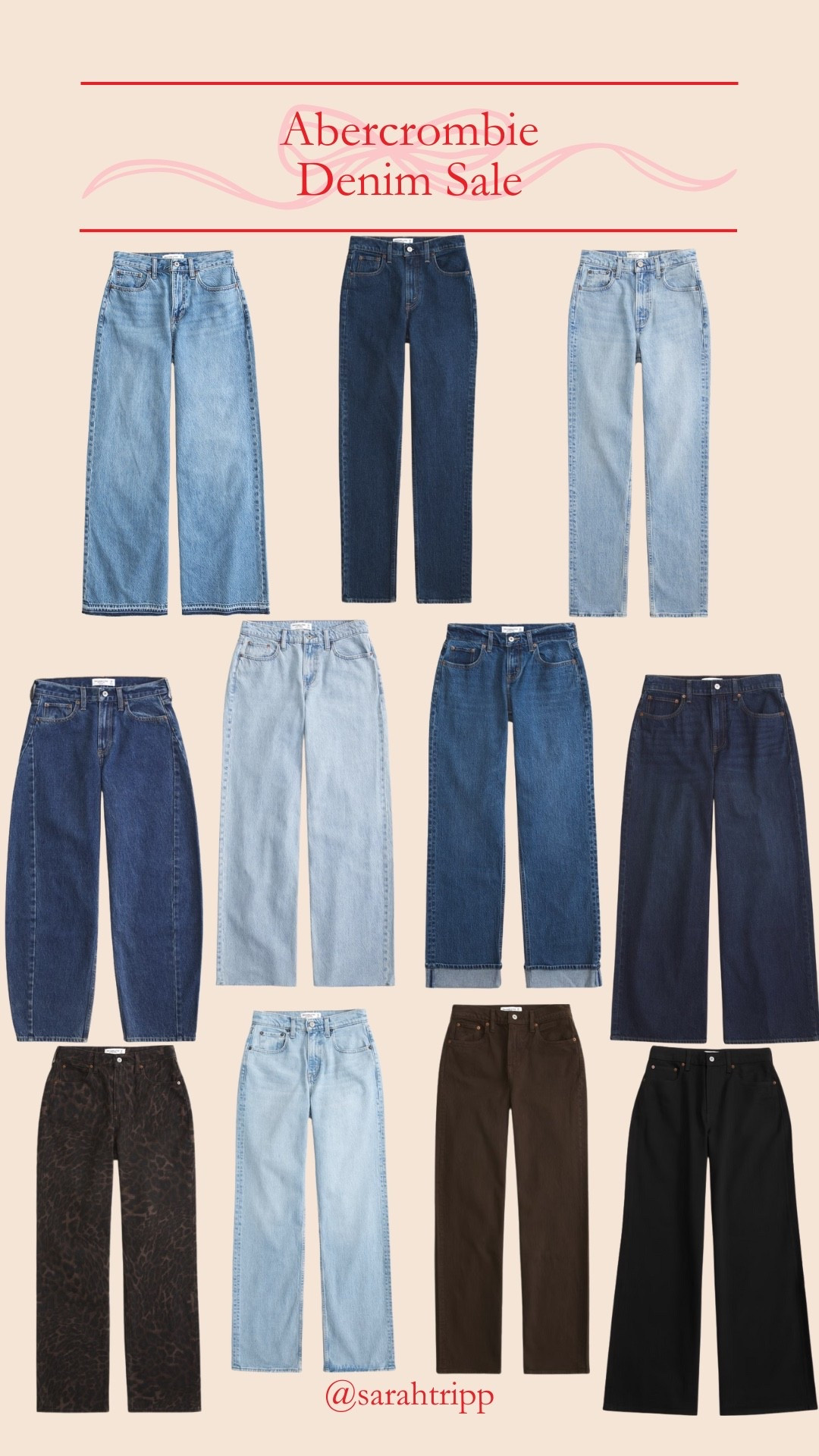 curvy midsize picks from Abercrombie’s Denim Sale! 25-40% off, extra 15% off with code DENIMAF