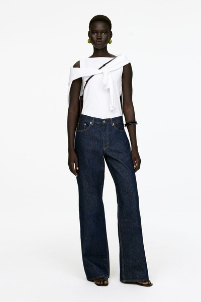CLOUD Loose Wide Jeans – Dark Blue – Women – ARKET GB | Arket UK