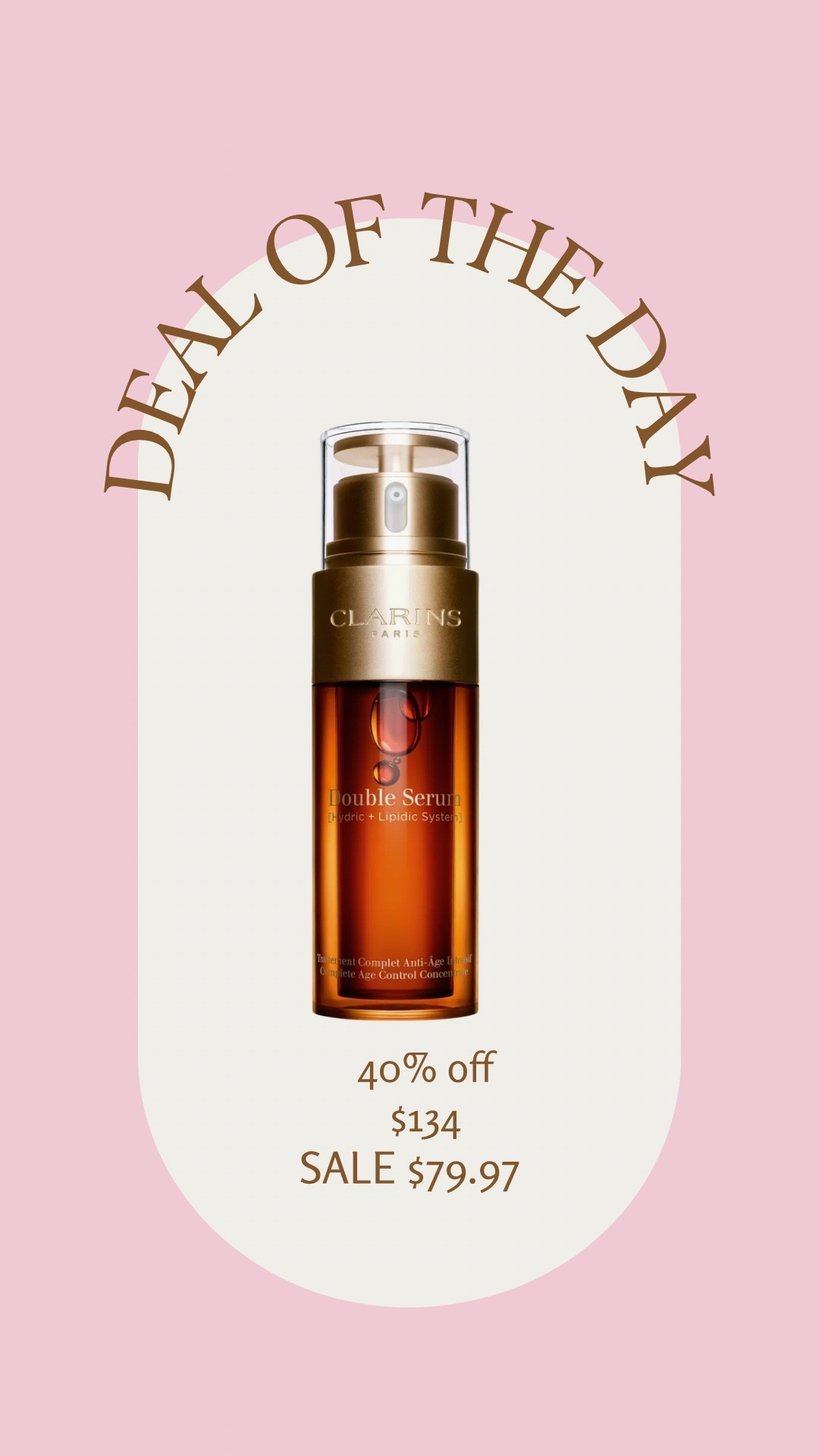 Clarins double serum sale, Sephora sale, beauty sale

#LTKBeauty #LTKSaleAlert