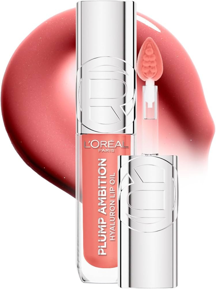 L’Oreal Paris Plump Ambition Tinted Lip Oil, Plumping Lip Gloss, Gentle Tingling, Non Sticky, H... | Amazon (CA)