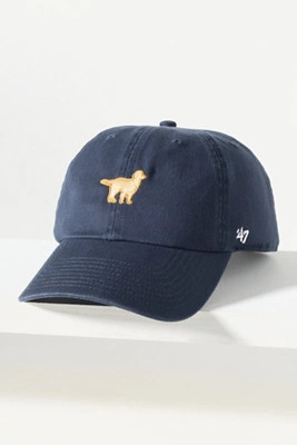 '47 Embroidered Dog Icon Baseball Cap | Anthropologie (US)